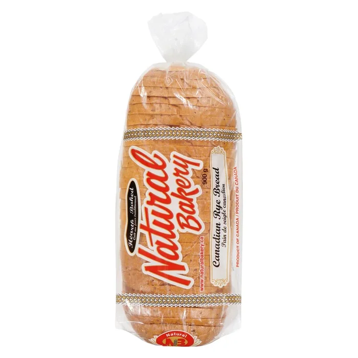 Natural Bakery Pain de Seigle Canadien, 900 g