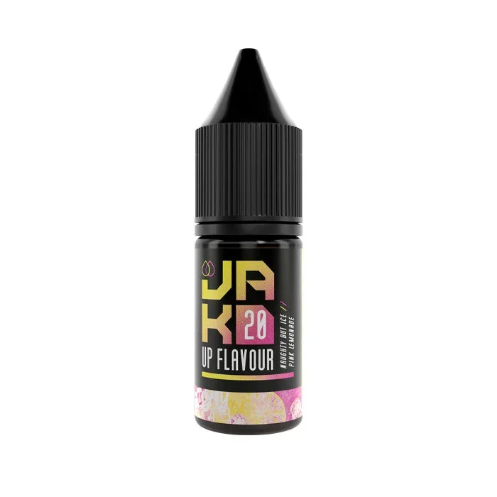 Naughty but Ice Pink Lemonade 10ml Nic Salt E-Liquid by JAKD