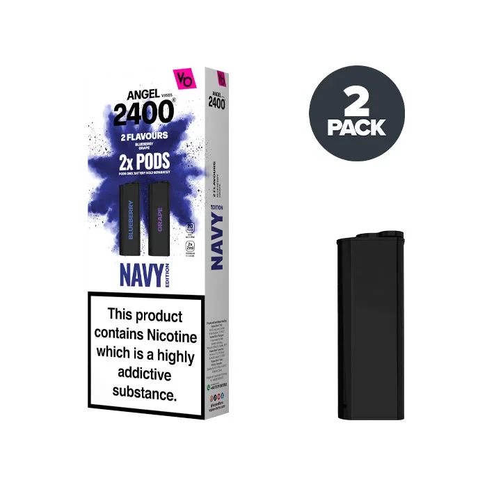 Navy Edition Angel 2400 Pre-filled Pods by Vapes Bars