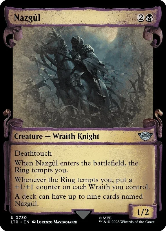 Nazgul (0730) (Showcase Scrolls) (730) (LTR)