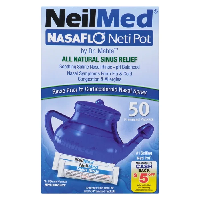 NeilMed NasaFlo Pot pour Neti, 240 ml