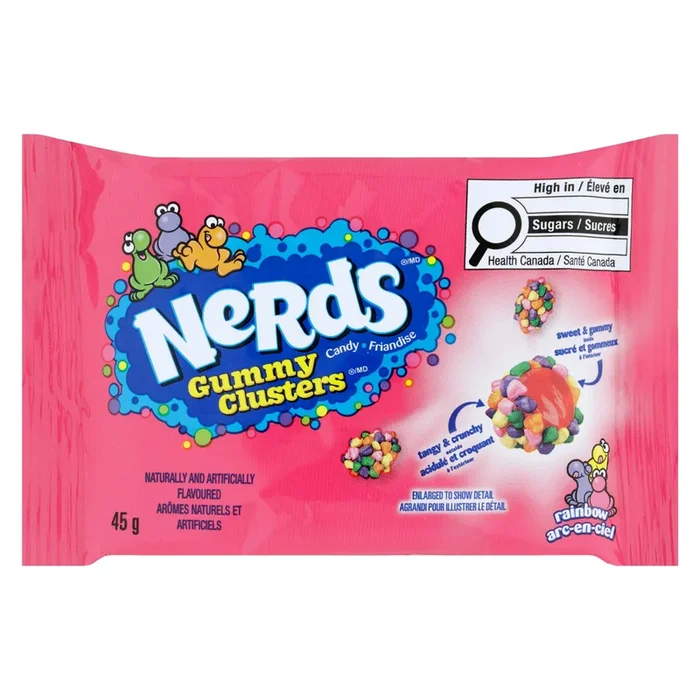 Nerds Gummy Clusters Rainbow, 45 g