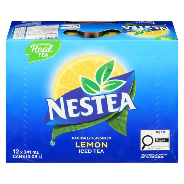 Nestea Lemon Iced Tea, 12-Pack, 341 ml