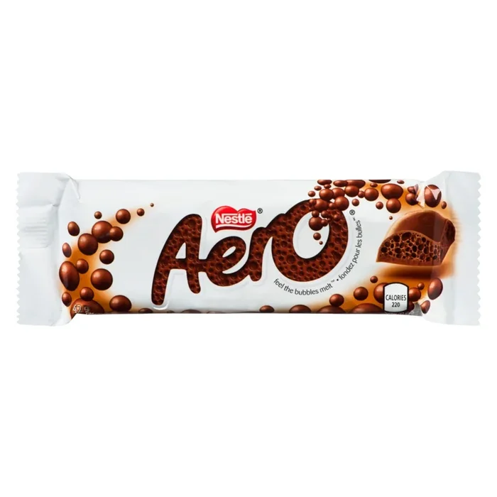 Nestle Aero Chocolate Bar – 42g