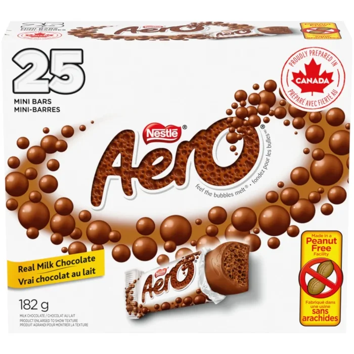 Nestle Aero Snack Size, 25-Pack