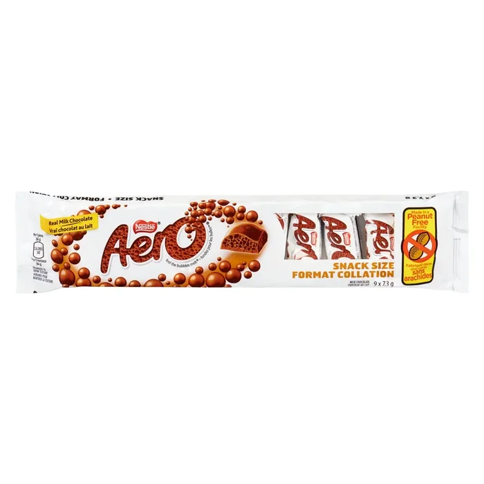 Nestle Aero Snack Size, 9-Pack