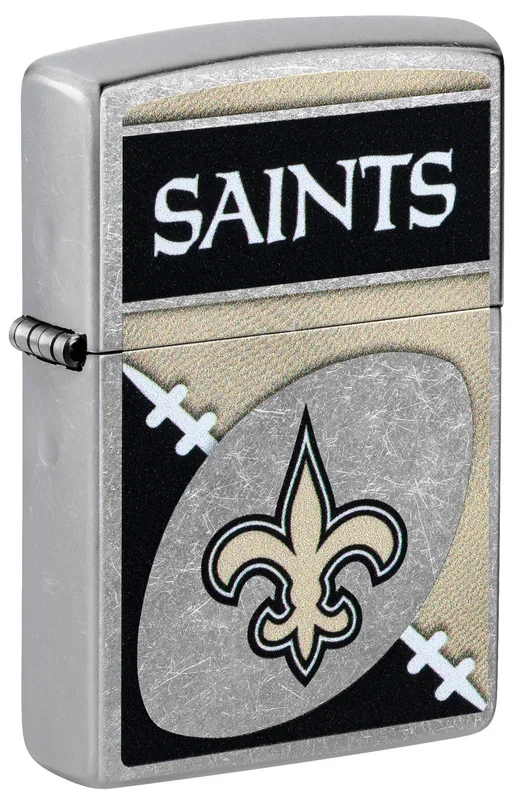 NFL New Orleans Saints Chrome Logo Design