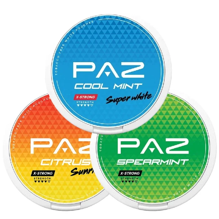 Nicotine Pouches – PAZ X-Strong 18mg