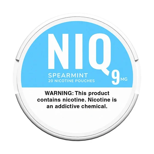 NIQ Spear Mint Nicotine Pouches