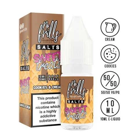 No Frills Sweet Treats 10ml Nic Salt E-Liquid