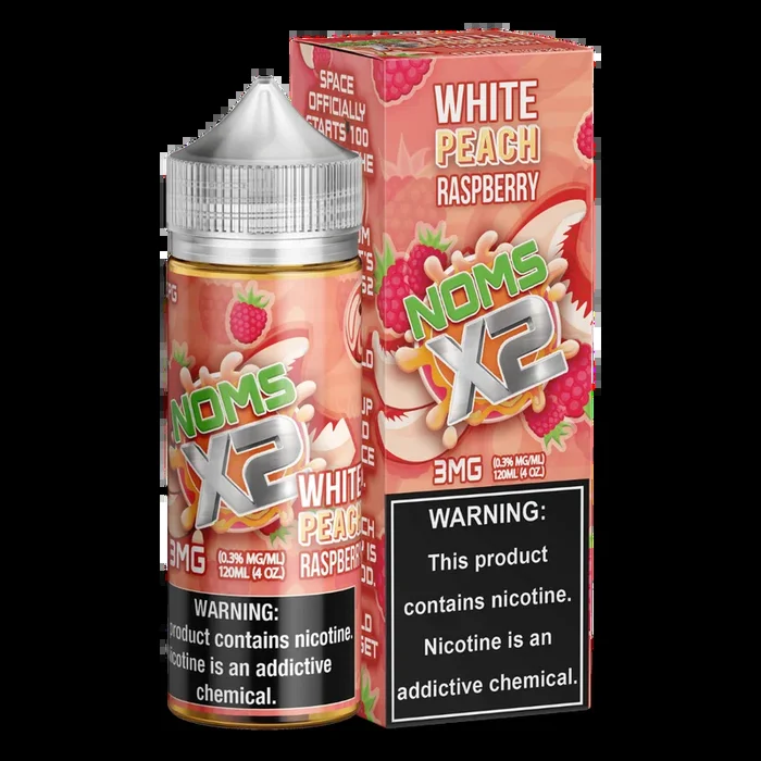 Noms X2 120mL – White Peach Raspberry –