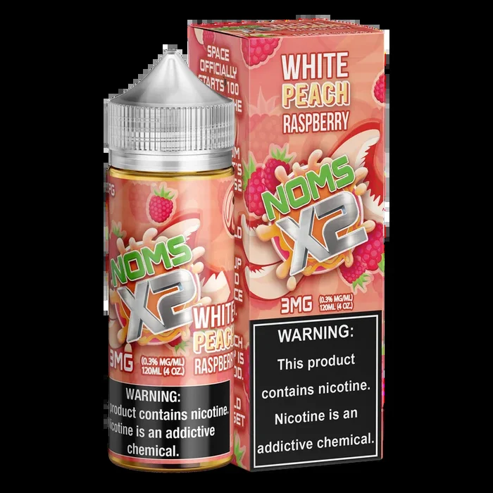 NOMS X2 by NOMENON White Peach Raspberry 120ML E-Liquid