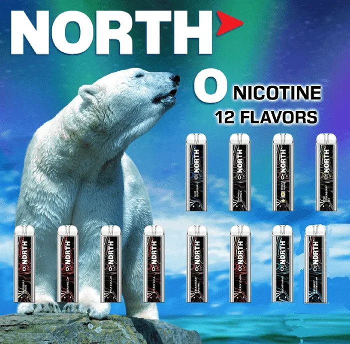 North 5000 Puffs 0% Disposable