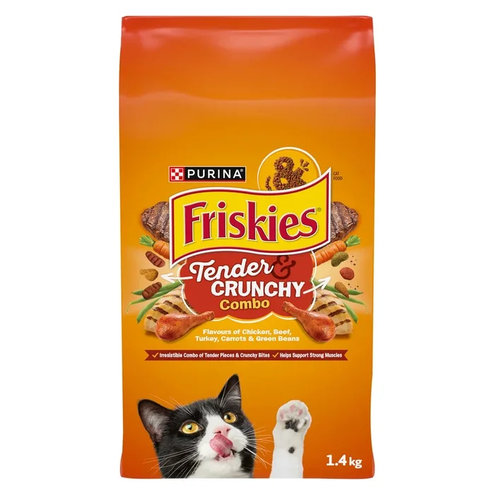 Nourriture pour chats Grillades tendres et croquantes Friskies – 1,4 kg