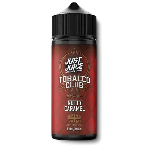 Nutty Caramel Tobacco 100ml Shortfill by Just Juice