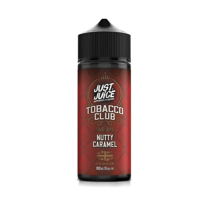 Nutty Caramel Tobacco 100ml Shortfill E-Liquid by Just Juice