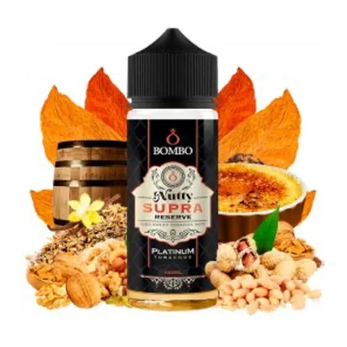 Nutty Supra Reserve 100ml – Platinum Tobaccos (Bombo)