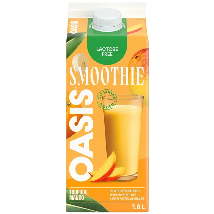 Oasis Smoothie Tropical Mango, 1.6 L