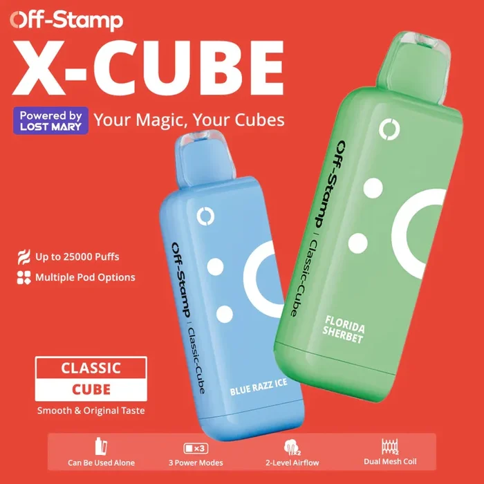 OFF STAMP X CUBE 25000 POD *CLASSIC CUBE*