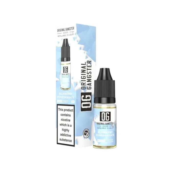 OG Original Gangster 6000 Blueberry Pomegranate 10ml Nic Salt E-liquid