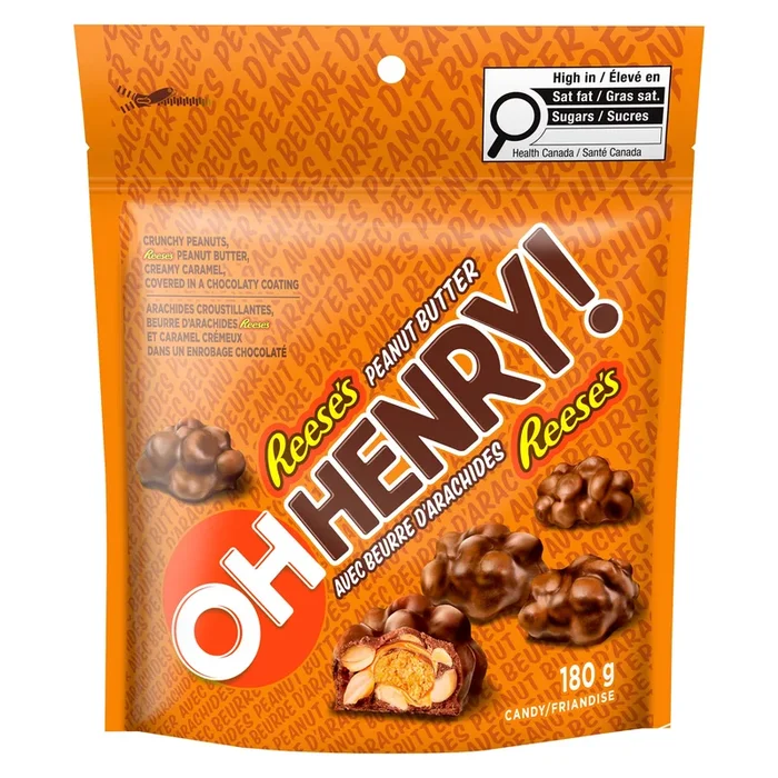 Oh Henry! Candy Reese’s Peanut Butter, 180-g