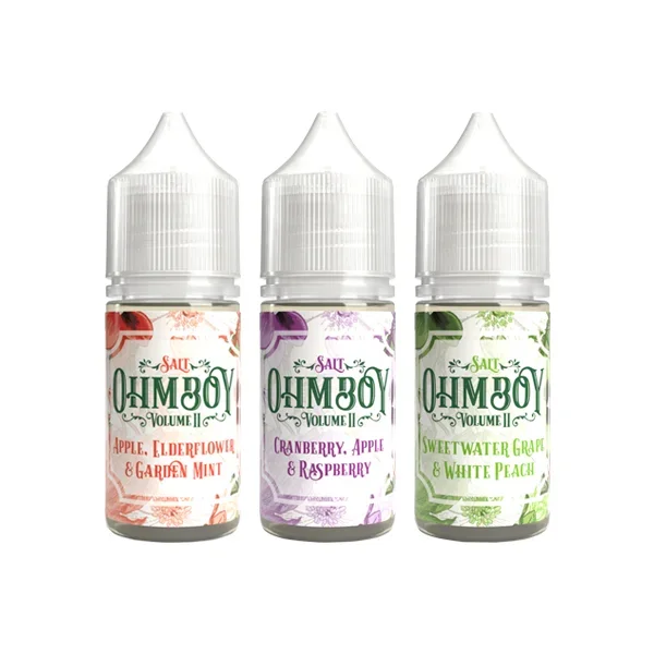 Ohm Boy – Volume II 10ml Nic Salt (50VG/50PG) 5mg