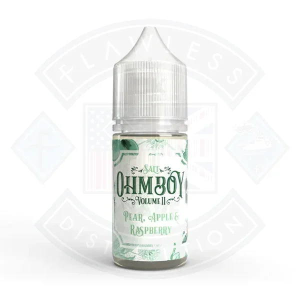 Ohm Boy – Volume II – Pear, Apple & Raspberry 10ml Salt