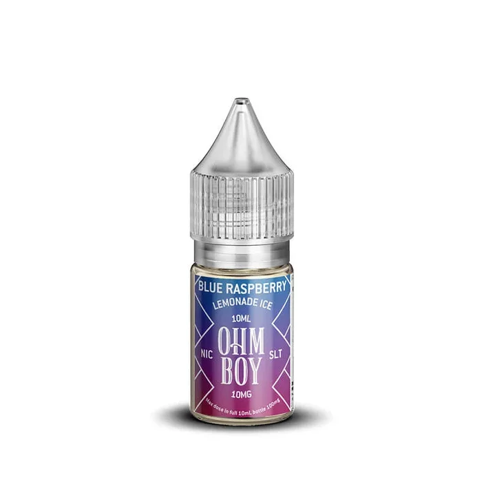 Ohm Boy Blue Raspberry Lemonade Ice 10ml Nic Salt E-Liquid