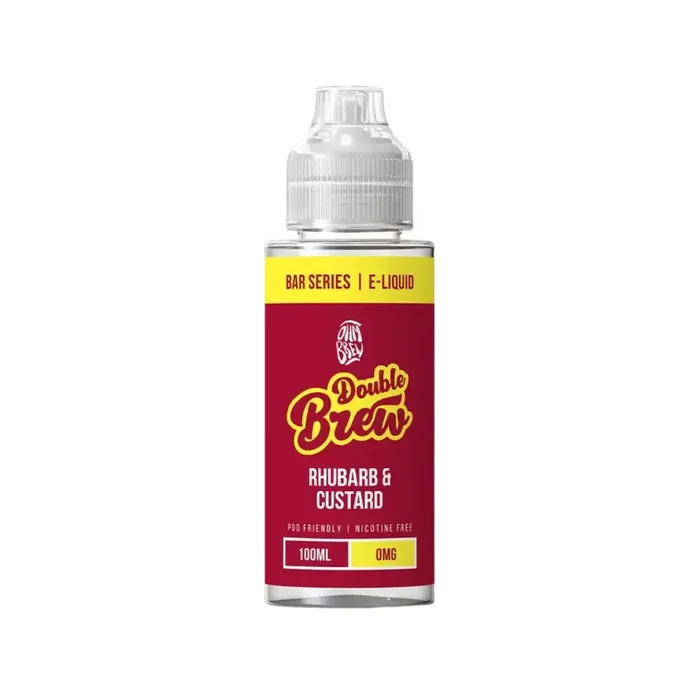 Ohm Brew Rhubarb & Custard 100ml E-liquid
