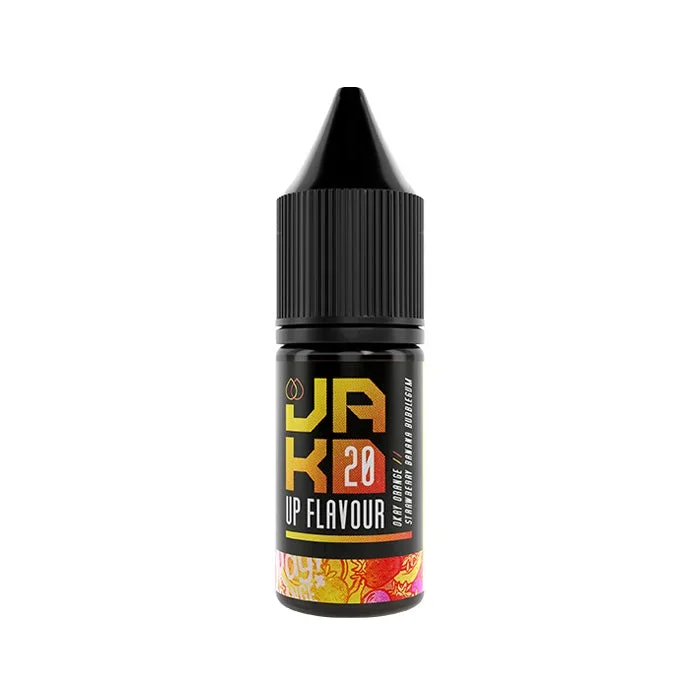Okay Orange Strawberry Banana Bubblegum 10ml Nic Salt E-Liquid by JAKD