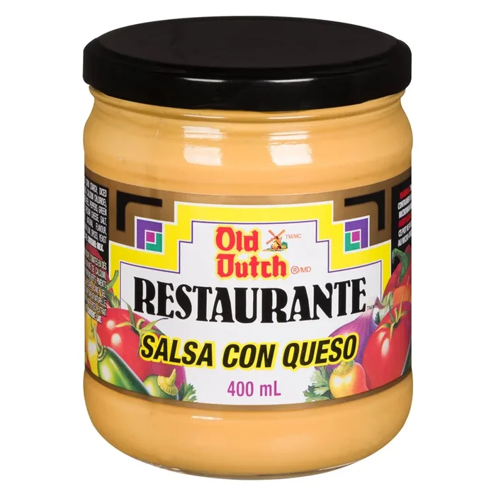 Old Dutch Restaurante Salsa Con Queso, 400-ml
