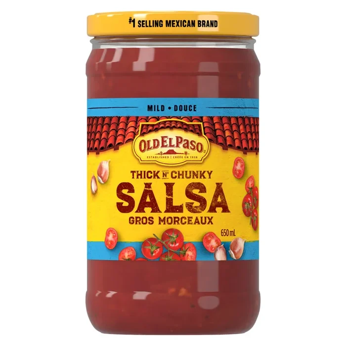 Old El Paso Mild Thick n’ Chunky Salsa – 650ml