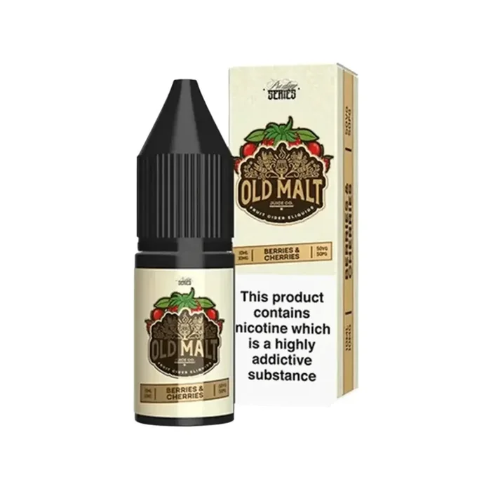 Old Malt Berries & Cherries 10ml Nic Salt E-liquid