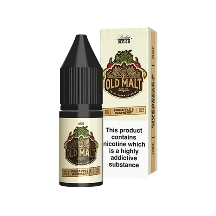 Old Malt Pineapple & Raspberry 10ml Nic Salt E-liquid