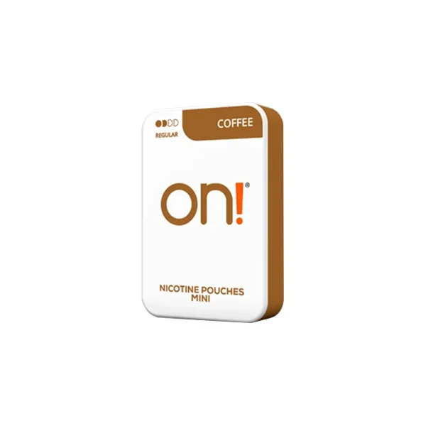On! – Mini Regular Coffee Nicotine Pouches 3mg – 20 Pouches