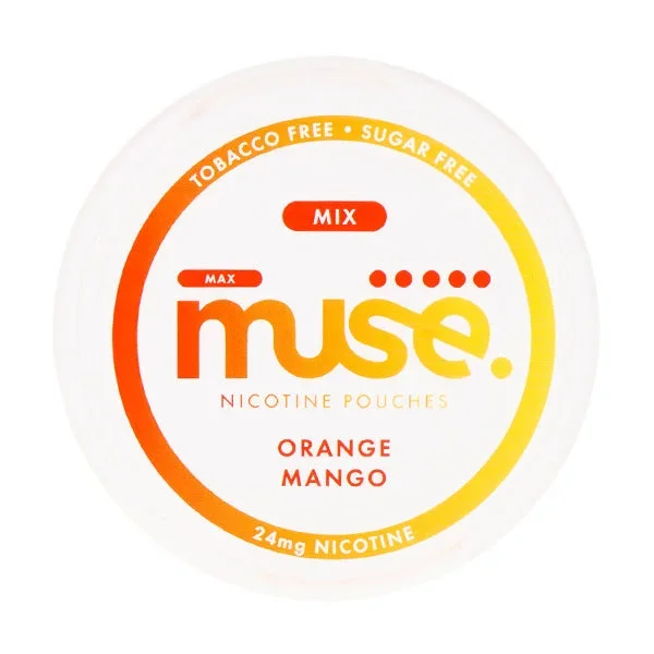 Orange Mango Nicotine Pouches by Muse