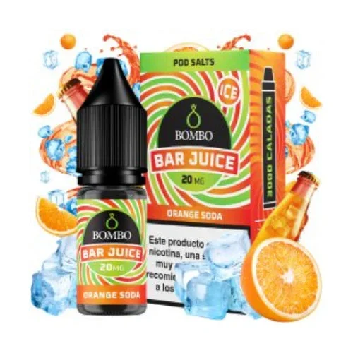 Orange Soda Ice 10ml (Sales de nicotina) (Bar Juice by Bombo)