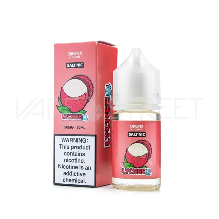 ORGNX Salt Nic Lychee Ice (30ml)