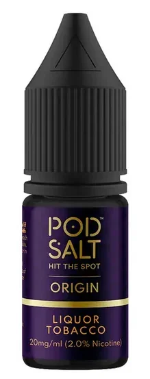 Origin Liquor Tobacco Nicotine Salt E Liquid by Pod Salt