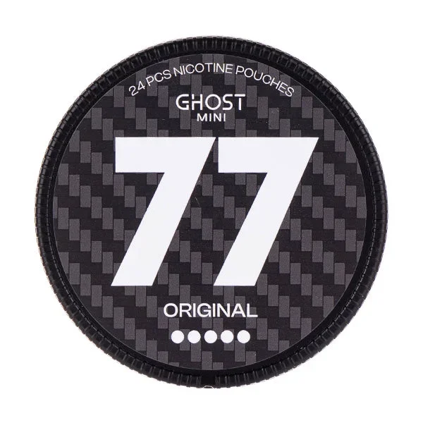 Original Mini Extra Strong Nicotine Pouches by 77 Ghost