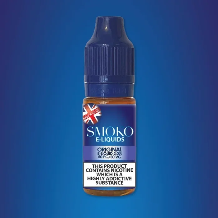 Originele Tabakssmaak – E-Liquid (UK Made)