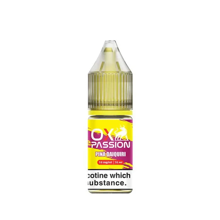 Ox Passion Pina Daiquiri Nic Salts E-Liquid 10ml