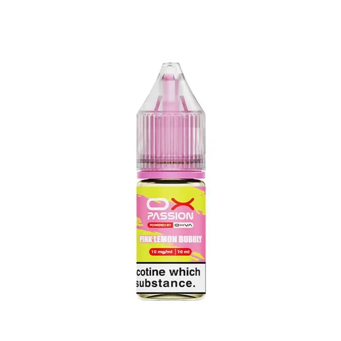 Ox Passion Pink Lemon Bubbly Nic Salts E-Liquid 10ml