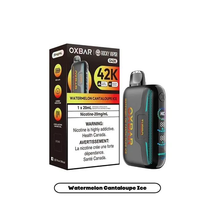 OXBAR G42K Disposable – Watermelon Cantaloupe Ice (ON)