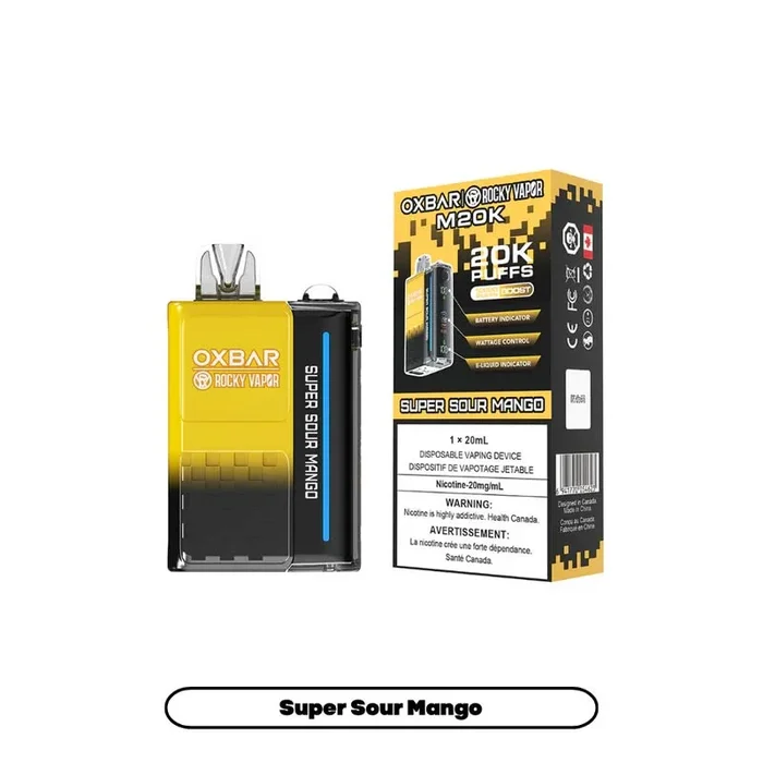 OXBAR M20K Disposable – Super Sour Mango