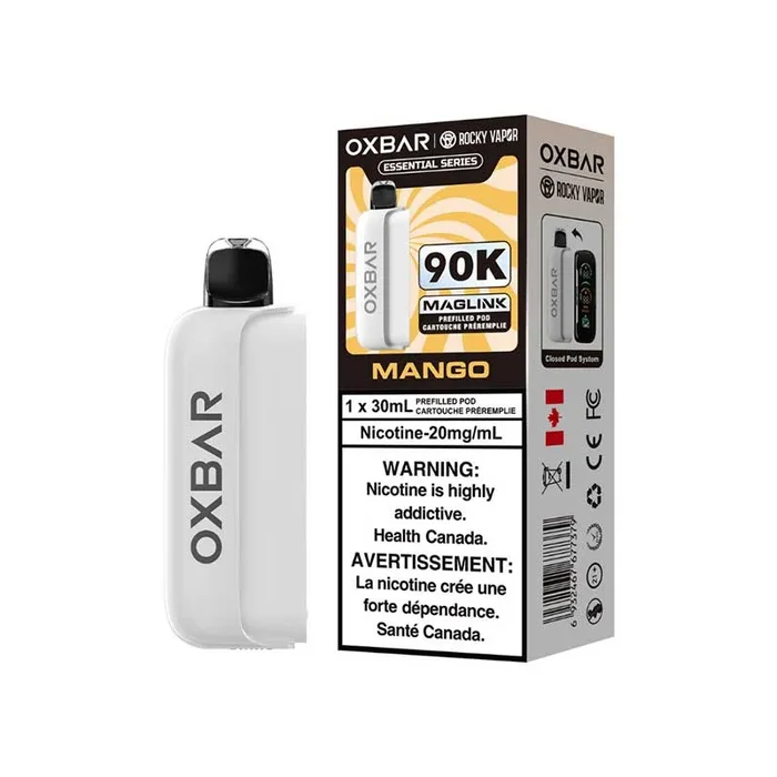 Oxbar Maglink Pre-Filled Pod – Essential Series – Mango (ON)