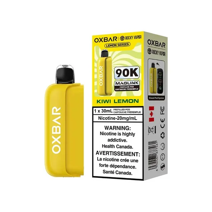 Oxbar Maglink Pre-Filled Pod – Lemon Series – Kiwi Lemon