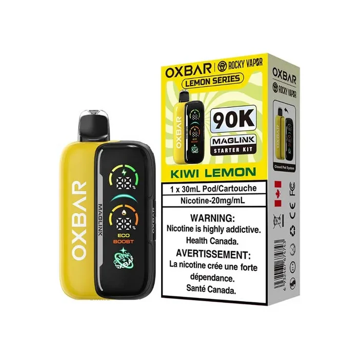 Oxbar Maglink Starter Kit – Lemon Series – Kiwi Lemon