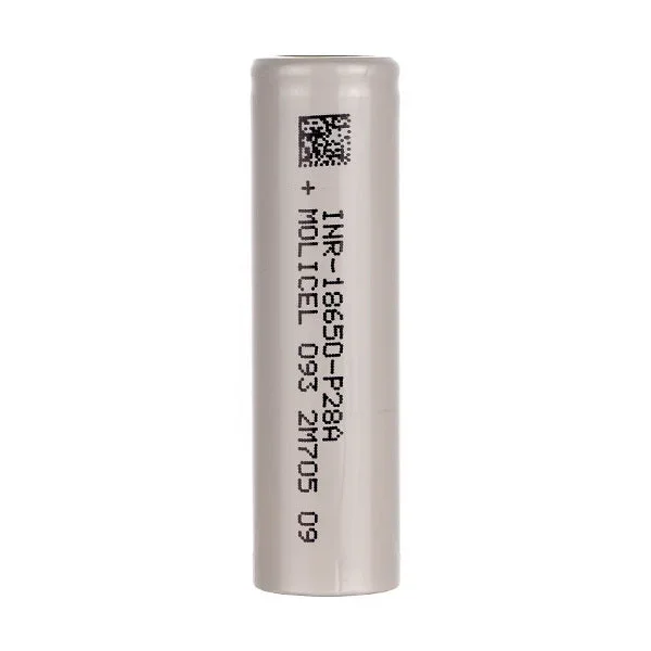 P28A 18650 INR 2800mAh Battery by Molicel