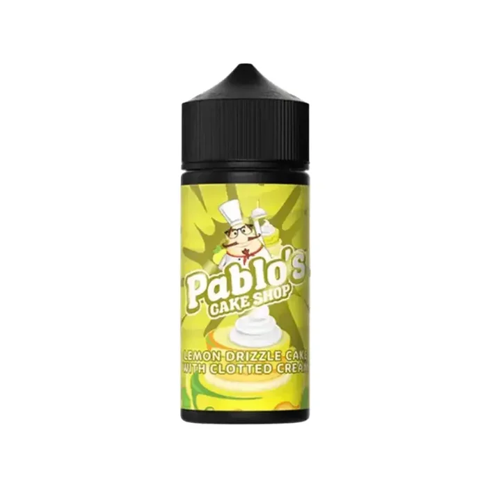 Pablo’s Cake Shop Lemon Drizzle Cake with Clotted Cream 100ml E-liquid